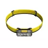 Nitecore NU27 otsmikulamp must, kollane peapaelaga LED-lamp