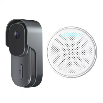 Video intercom Extralink SmartLife 1080p 5MP — väliüksus 1080p videoga ja 5MP sensoriga