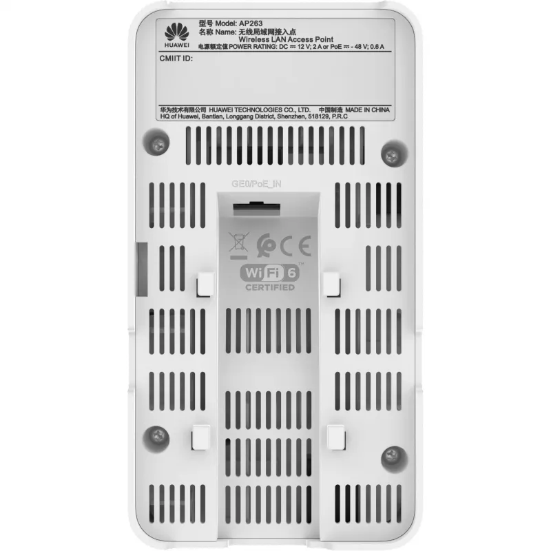 Juhtmevaba pääsupunkt HUAWEI eKit AP263 2,4 GHz 5 GHz Wi-Fi 6