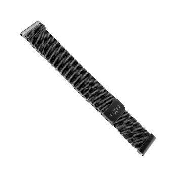 Kellarihm FIXED Mesh Strap FIXMEST-18MM-BK 18 mm kiirkinnitusega must metallvõrk