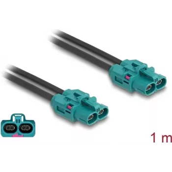 DeLOCK kaabel HDMTD Z topeltpistik – HDMTD Z topeltpistik 1 m