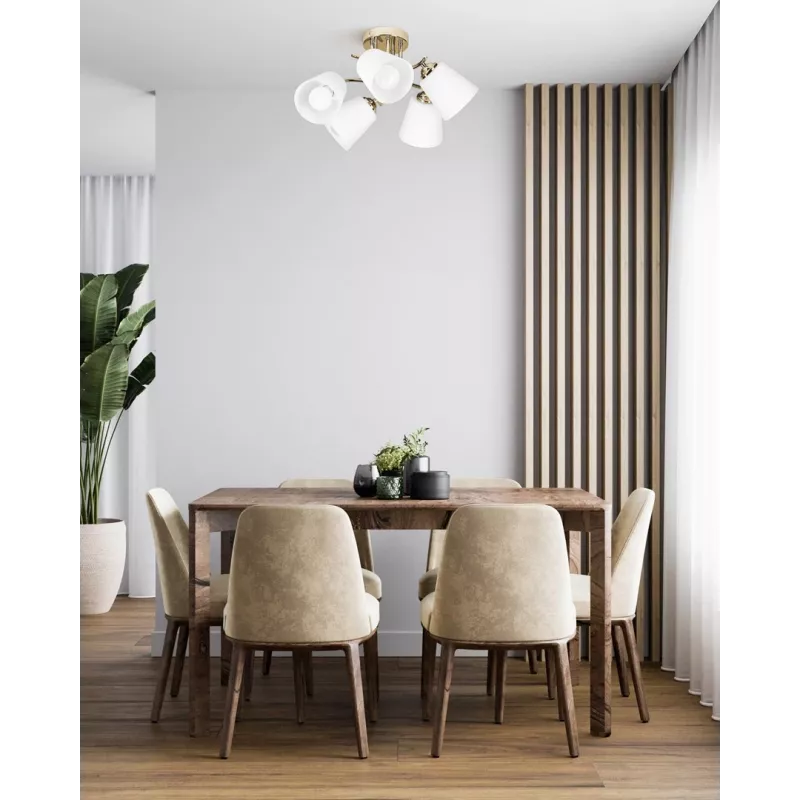 Activejet ripplamp AJE-EMILY 3P GOLD E27 3x40W