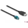 DeLOCK kaabel HSD Z emane - USB 2.0 Type-A-pesa 1 m