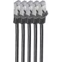 Võrgukaabel ShiverPeaks BS75513-S-SET5 Must 3m Cat7 S/FTP