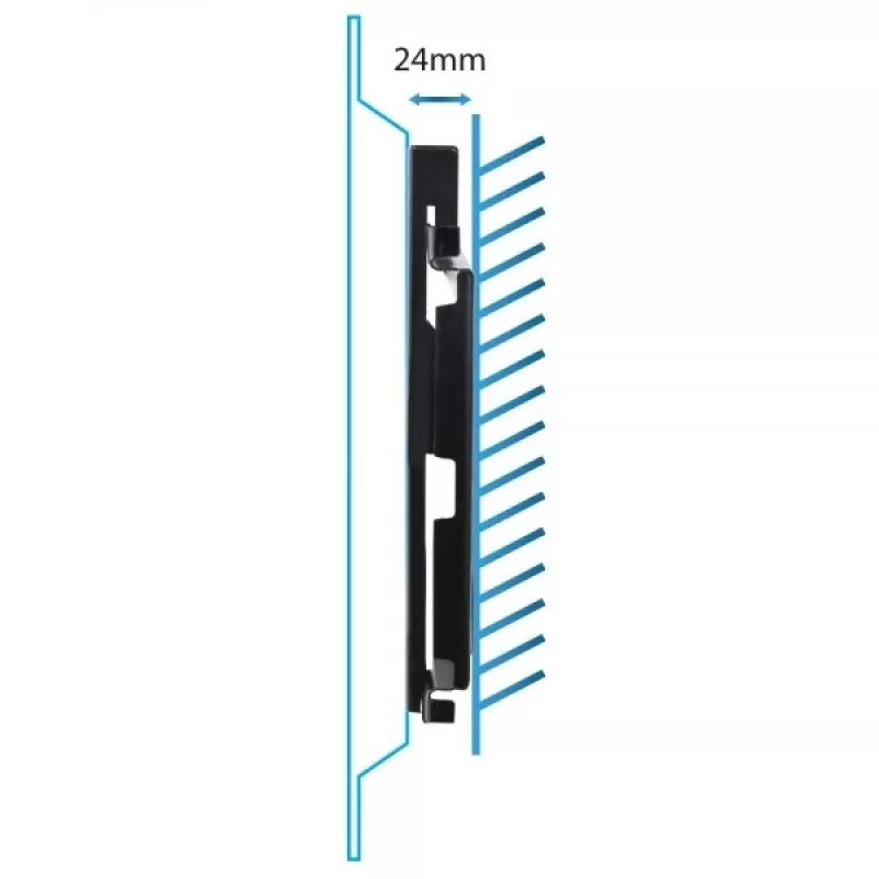 TV seinakinnitus Esperanza PERSES 35,6–127 cm (14-tolline–50-tolline) ekraanidele, VESA 75x75–200x200, max 25 kg, must