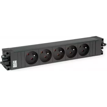 Toitejaotusbaas Bachmann STEP BASE 5xUTE 906.320 — 5-kohaline pistikupesamoodul