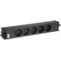Toitejaotusbaas Bachmann STEP BASE 5xUTE 906.320 — 5-kohaline pistikupesamoodul