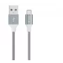 USB Micro-B kaabel Devia Pheez seeria 1 m, 5V 2.4A, hall