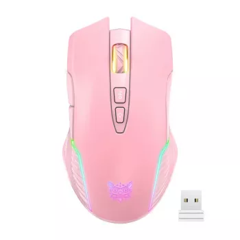 Mänguhiir Onikuma CW905 Roosa 2.4G Juhtmevaba