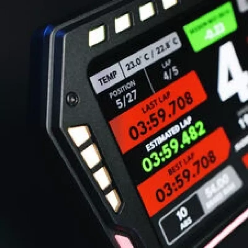 SOELPEC XR-7 Display, Simracing-Touchscreen, RGB-Telemetrie - Must