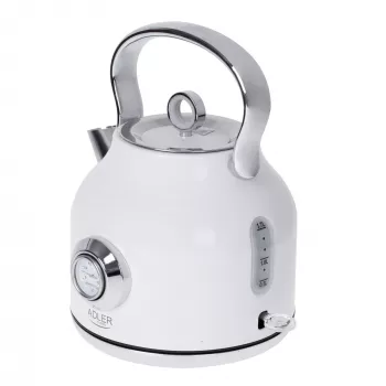 Elektriline veekeetja Adler 1,7 L 2200 W Metallic Valge