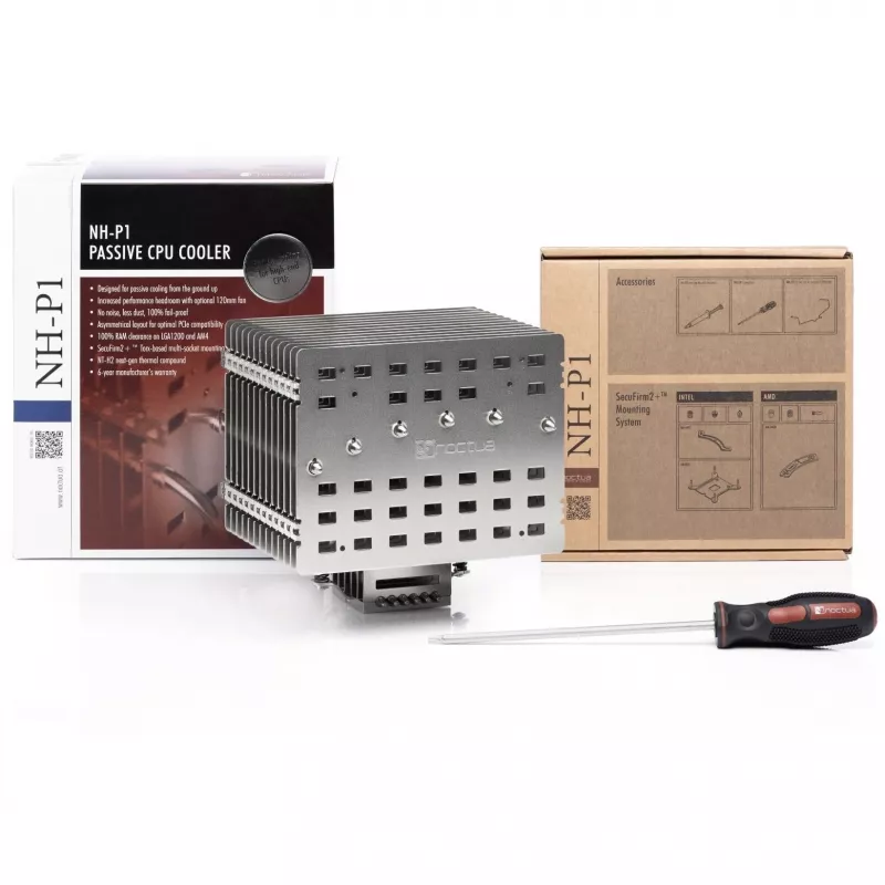 Jahutusradiaator Noctua NH-P1 Alumiinium 158x154x152 mm