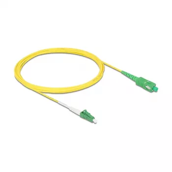 DeLOCK InfiniBand/fiiberoptiline kaabel 3 m LC SC Kollane 83862