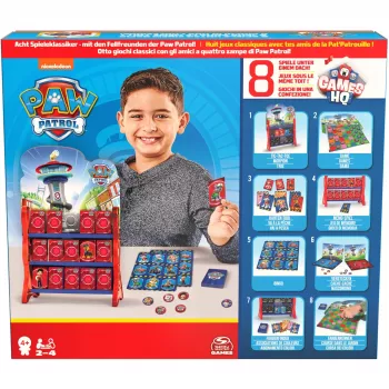 Paw Patrol: Games HQ - mängukollektsioon, peremäng
