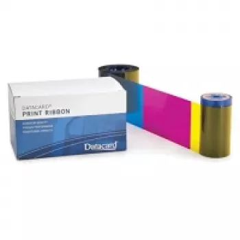 Datacard YMCKT - värviline (tsüaan, magenta, kollane, vaigu-must, läbipaistev pealiskiht) - lint (värviline) - Datacard SD20 jaoks, R010 (534700-004-R010)