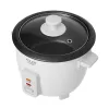 Adler AD 6418 riisikeetja, must, roostevaba teras, 1000 W