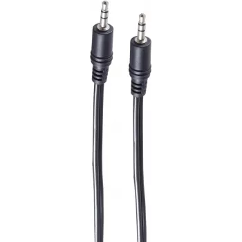 shiverpeaks BS30812-5 helikaabel 5 m 3,5 mm must (BS30812-5)