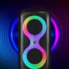Kaasaskantav muusikakeskus MANTA SPK0401B100 Bluetooth-kõlar, 100 W tippvõimsus, FM-raadio, karaoke, sisseehitatud aku, X-BASS