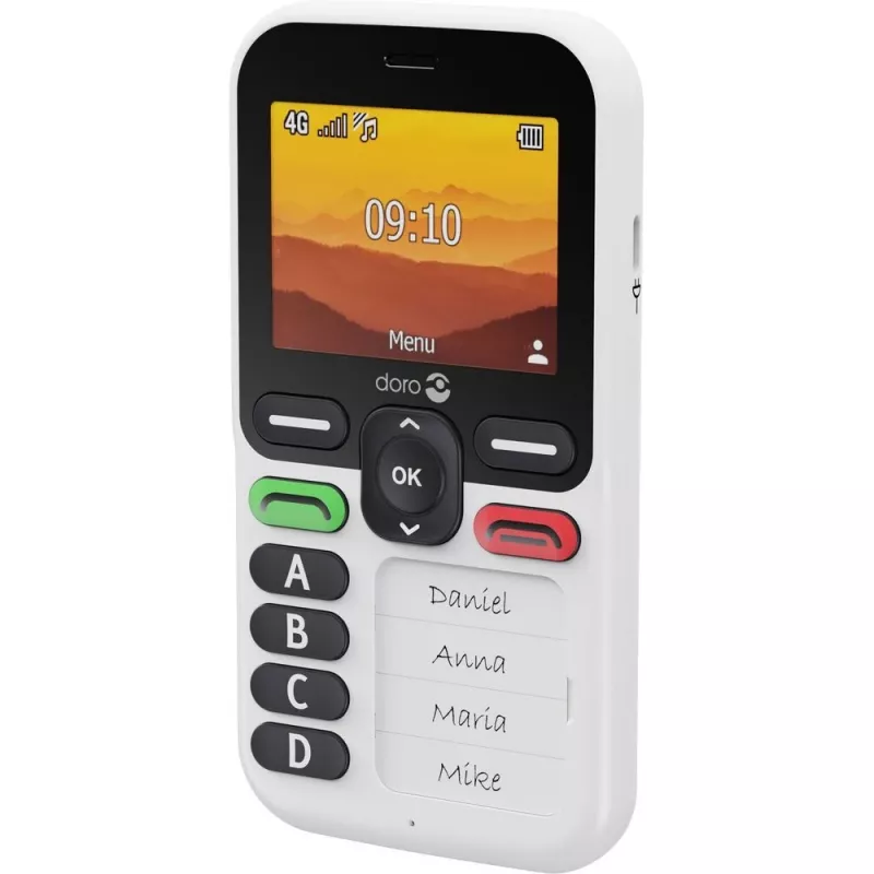 Nutitelefon Doro Leva X10 2,4-tolline 1150 mAh grafiit