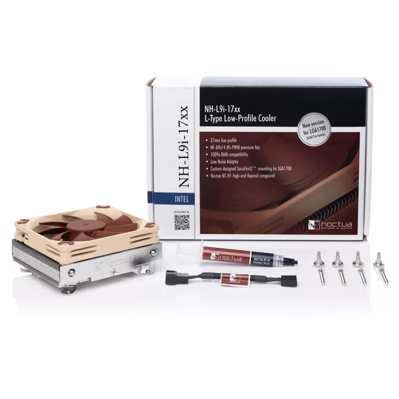 Noctua Cooler NH-L9i 17xx protsessorijahuti 9,2 cm beež, pruun 1 tk