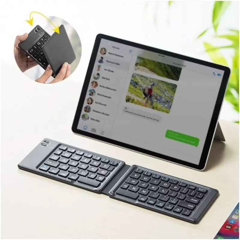 Bluetooth 3.0 kokkupandav juhtmevaba klaviatuur