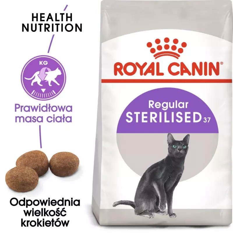 ROYAL CANIN Sterilised 37 - kuiv kassitoit - 10 kg