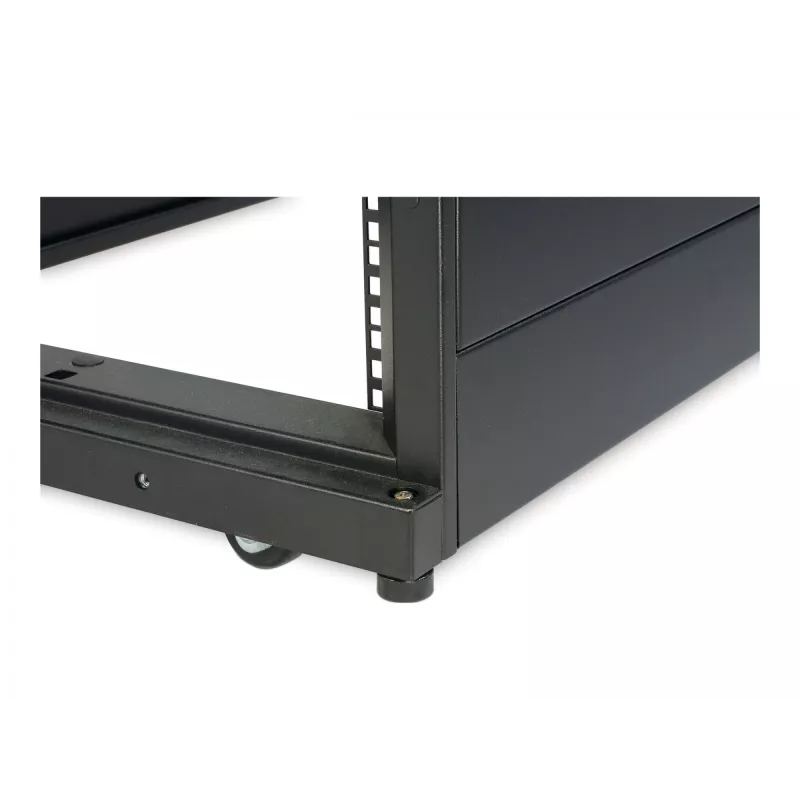 Freestanding rack enclosure APC NetShelter SX 48U 600mm W x 1070mm D, 1704 kg capacity, Must