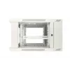 Extralink Rackmount cabinet 6U 600x600 AZH Gray wall mounted, swing type