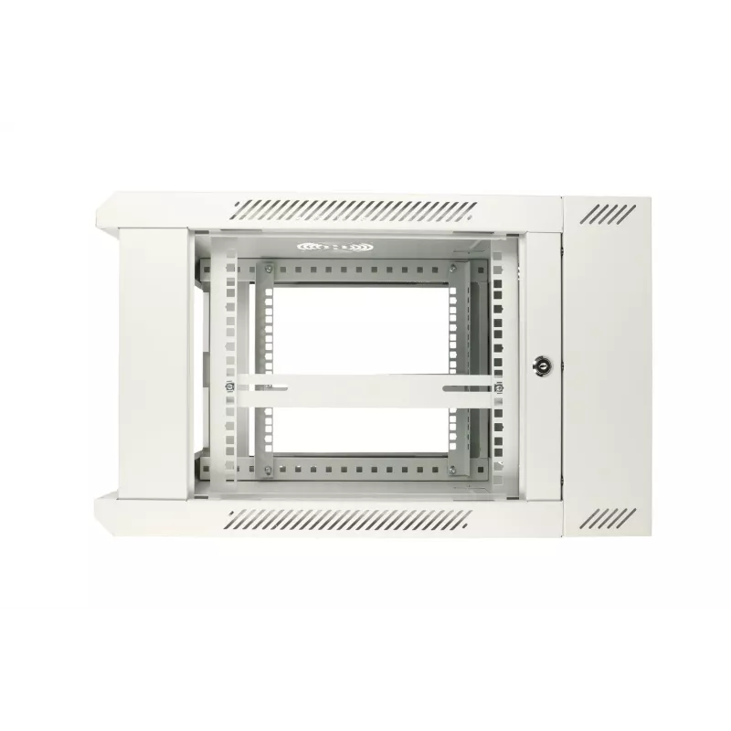 Extralink Rackmount cabinet 6U 600x600 AZH Gray wall mounted, swing type
