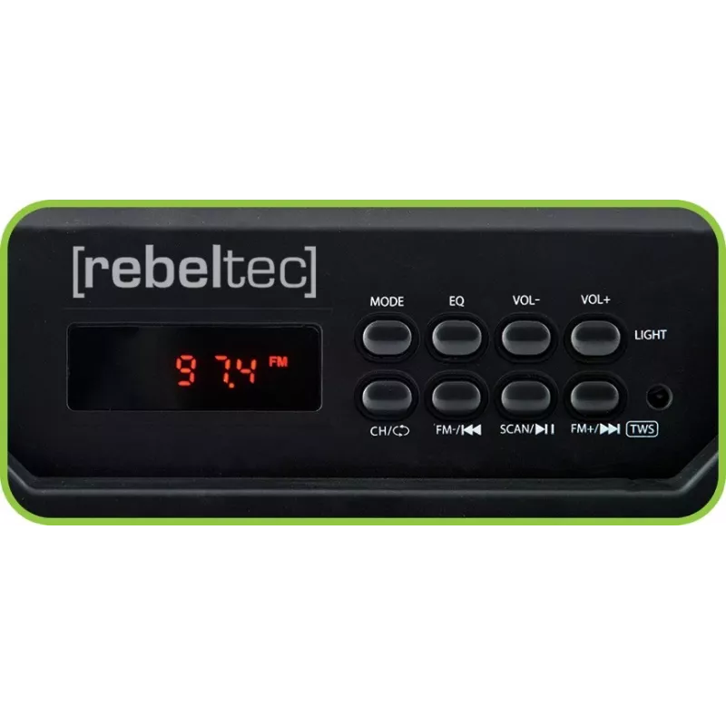 Kaasaskantav kõlar Rebeltec SoundBox 440, must