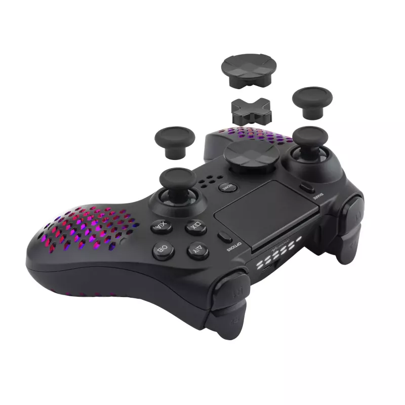 Mängupult Subsonic SA5654 must Bluetooth USB PC PlayStation 4 3