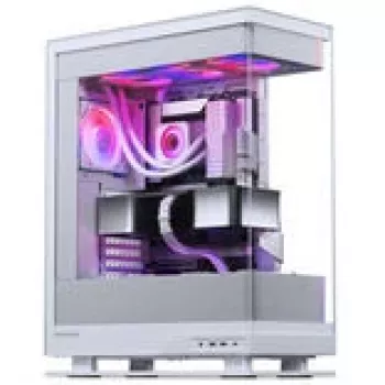 PHANTEKS Evolv X2 Matrix PC-Enclosure, Midi-Tower, E-ATX, Tempered Glass, Matrix LED - Valge