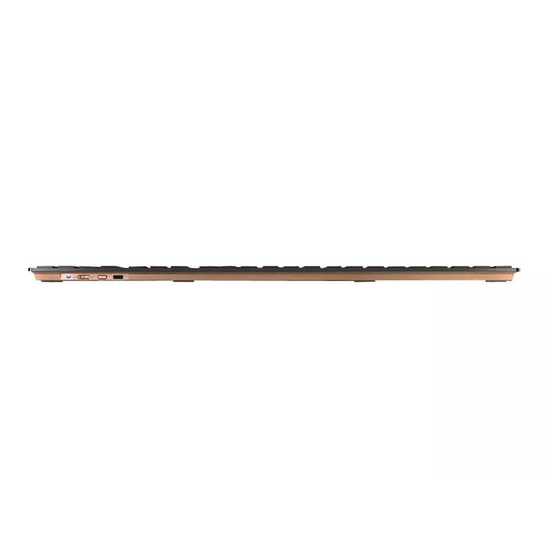 CHERRY DW 9100 SLIM klaviatuur Hiir kaasas Universaalne RF Traadita + Bluetooth Nordic Must