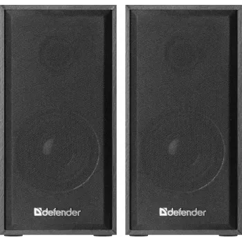 DEFENDER SPK-240 juhtmega lauakõlarid, 2.0, 6 W RMS, USB-toitega, 3,5 mm, must