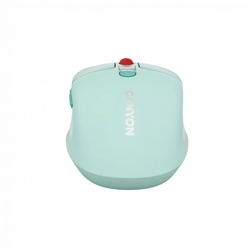 Canyon MW-26 - 2in1 juhtmevaba optiline hiir Bluetooth / 2,4 GHz - vaikne - roheline