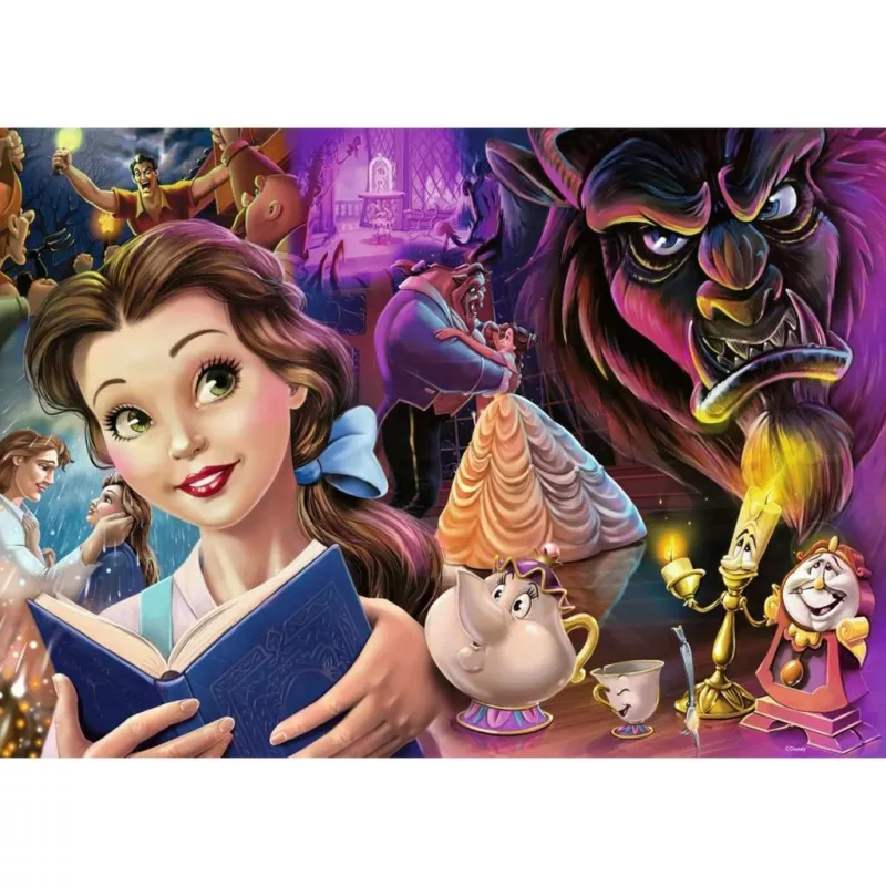 Puzzle Disney Princess Collector's Edition - Belle, Disney printsess (1000 tükki)