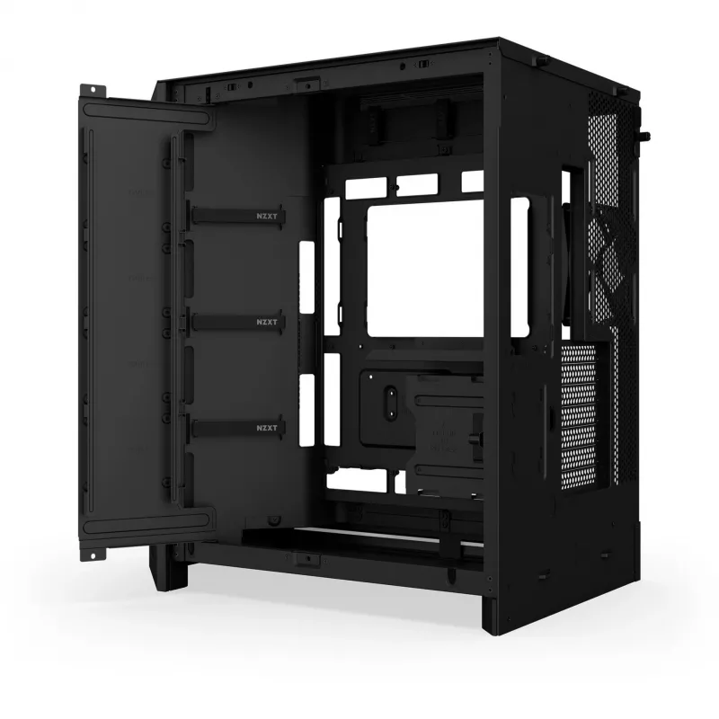 NZXT PC korpus H9 Flow RGB+ Midi tower must
