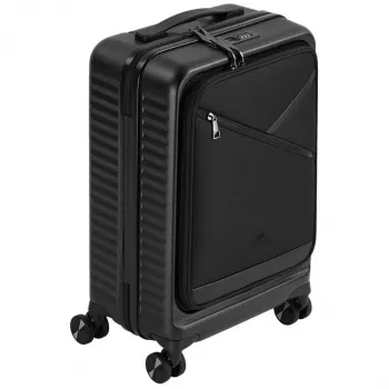 Kabiinikohver Rivacase Clark ECO 8181 — kompaktne käsipagas, must