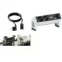 Toitepikendus Bachmann 2x Schuko 1x kohandatud moodul RAL9010