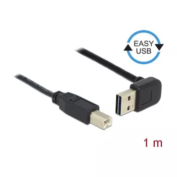 USB-kaabel DeLOCK 85558 USB 2.0 1 m USB A USB B Must
