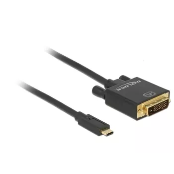 USB-C to DVI Adapter DeLOCK 85321 2m