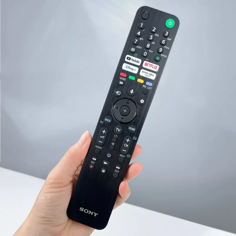 Kaugjuhtimispult Sony RMF-TX520E nutitelerile koos hääljuhtimise ja Bluetoothiga