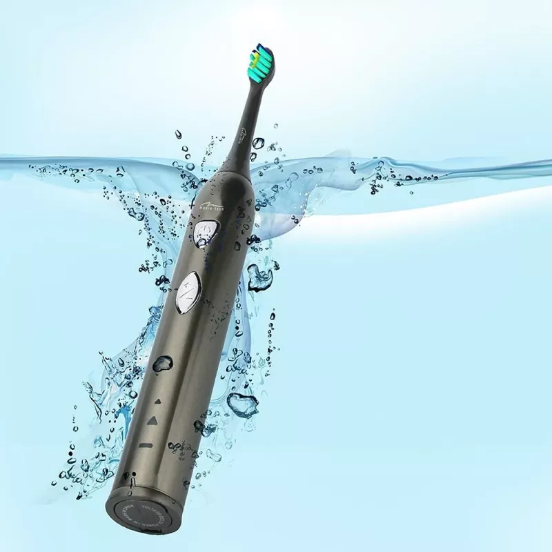 Hambahari Media-Tech SONIC WAVECLEAN täiskasvanutele pruun