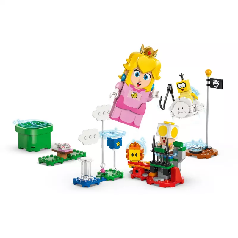 LEGO 71441 Super Mario interaktiivne LEGO Peach kujukese komplekt, ühildub LEGO süsteemiga