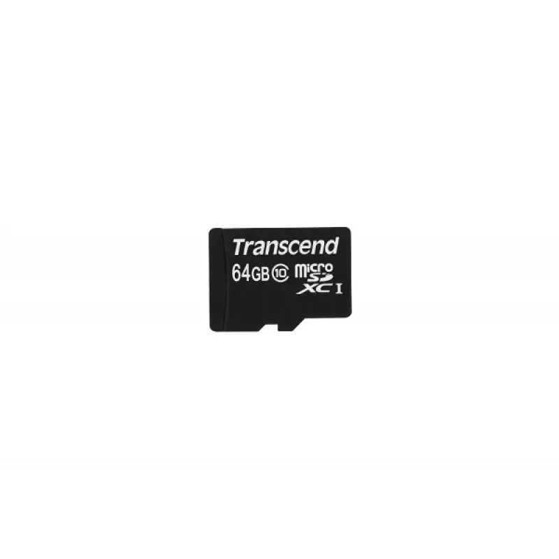 Välkmälu Transcend 64GB MicroSDXC Class 10 Adapteriga