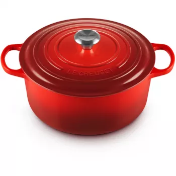 Le Creuset Signature 6,7 L ümmargune punane