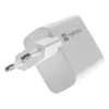 NATEC NUC-2144 mobiilseadme laadija universaalne valge vahelduvvoolu kiirlaadimine siseruumides