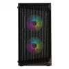 Logic Atos ARGB Mini USB 3.0 Micro Tower korpus, must (AM-ATOS-10-0000000-0002)
