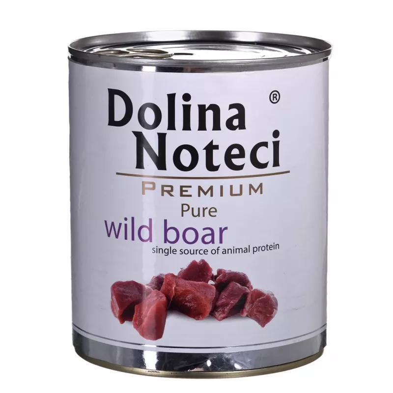 Märg koeratoit Dolina Noteci Metssealine Adult 800 g — Monoproteiin hirveliha, 10% valku, 7% rasva