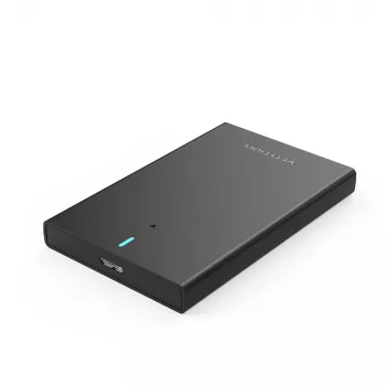 Vention 2,5-tolline SATA-kõvaketta korpus (USB 3.0 Micro-B) Must